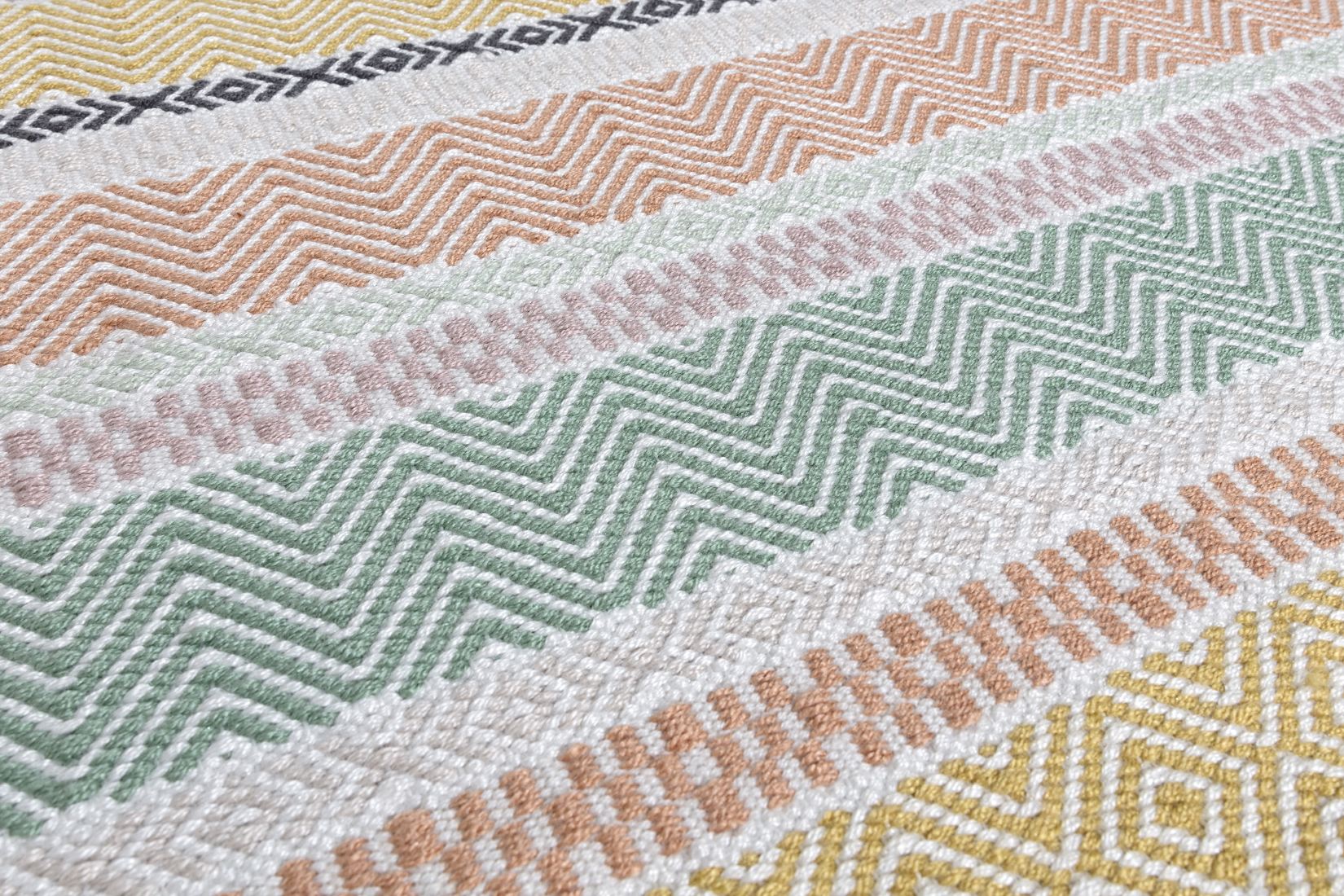 Boardwalk Striped Rug Pastel Multi Asiatic Rug